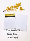 3003 Poşetli Kaşmir 100 Cm Düz Yazma