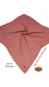 3050 Düz Flamlı Pamuk Eşarp