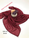 6361 Düz Kenar Kroşetalı (Tığlı ) Yazma
