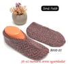 8002 Desenli Simli Patik