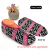 8002 Desenli Simli Patik