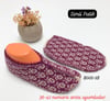 8002 Desenli Simli Patik