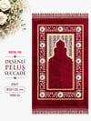 Desenli Peluş Seccade