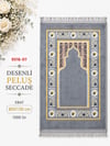 Desenli Peluş Seccade