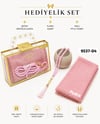 Hediyelik Çantalı Set Eşarp Tesbih