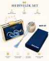 Hediyelik Çantalı Set Eşarp Tesbih