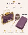 Hediyelik Çantalı Set Eşarp Tesbih