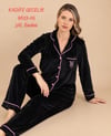 Kadife Gecelik Pijama takımı