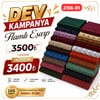 Kampanyalı Flamlı Eşarp