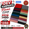 Kampanyalı Flamlı Eşarp