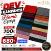 Kampanyalı Flamlı Eşarp