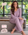 Raporlu İnterlok Pijama Takımı