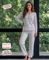 Raporlu İnterlok Pijama Takımı