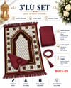 Seccade Eşarp Tesbih Set