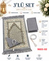 Seccade Eşarp Tesbih Set