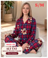 Süet Kumaş Pijama Takımı