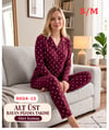 Süet Kumaş Pijama Takımı