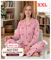 Süet Kumaş Pijama Takımı