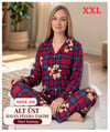 Süet Kumaş Pijama Takımı