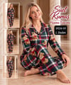 Süet Kumaş Pijama Takımı