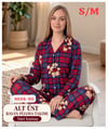 Süet Kumaş Pijama Takımı