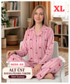 Süet Kumaş Pijama Takımı