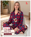 Süet Kumaş Pijama Takımı