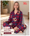 Süet Kumaş Pijama Takımı