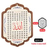 Tablo 3mm Mdf