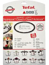 Tefal Nutricook Acticook Clipso Düdüklü Tencere 6-8-10 lt Lastik X1010003