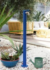 Bahçe Çeşmesi Yuvarlak Mavi 5*17*86cm