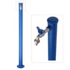 Bahçe Çeşmesi Yuvarlak Mavi 5*17*86cm