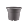Clındro Boz Kahve Plastik Saksı 30*23cm