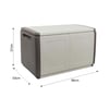 Cube 230 lt Plastik Depolama Sandığı CB2/T