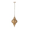 Gold Bore Metal Avize