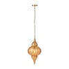 Gold Bore Metal Avize
