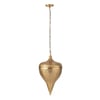 Gold Drop Metal Avize L