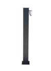 Kare Bahçe Çeşmesi Antrasit 8*15*86cm 