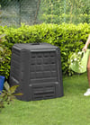 Kompost/Organik Gübre Kutusu 380 LT 80X80x82 - SİYAH