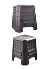 Kompost/Organik Gübre Kutusu 380 LT 80X80x82 - SİYAH