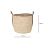Obal Sepet Saksı Ç 35cm Y 28cm