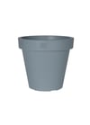 Via Gardenia Plastik Saksı Gri Çap 30 cm Yükseklik 26 cm