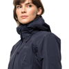 Jack Wolfskin Bergland 3IN1 Kadın Outdoor Mont - Lacivert