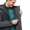 Jack Wolfskin Taubenberg 3IN1 Erkek Outdoor Montu - Phantom