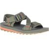 Merrell Alpine Starp Erkek Sandalet - Yeşil