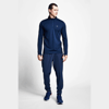 Safir Mavi Erkek Fermuarlı Sweatshirt