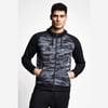 Siyah Erkek Fermuarlı Kapüşonlu Sweatshirt