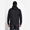 Siyah Erkek Fermuarlı Kapüşonlu Sweatshirt