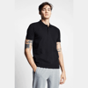 Siyah Erkek Kısa Kollu Polo Yaka T-Shirt 
