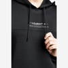 Siyah Kadın Kapüşonlu Sweatshirt 